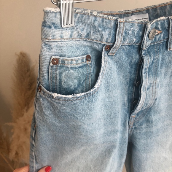 ZARA Straight Leg Ankle Length Jeans - Picture 5 of 7